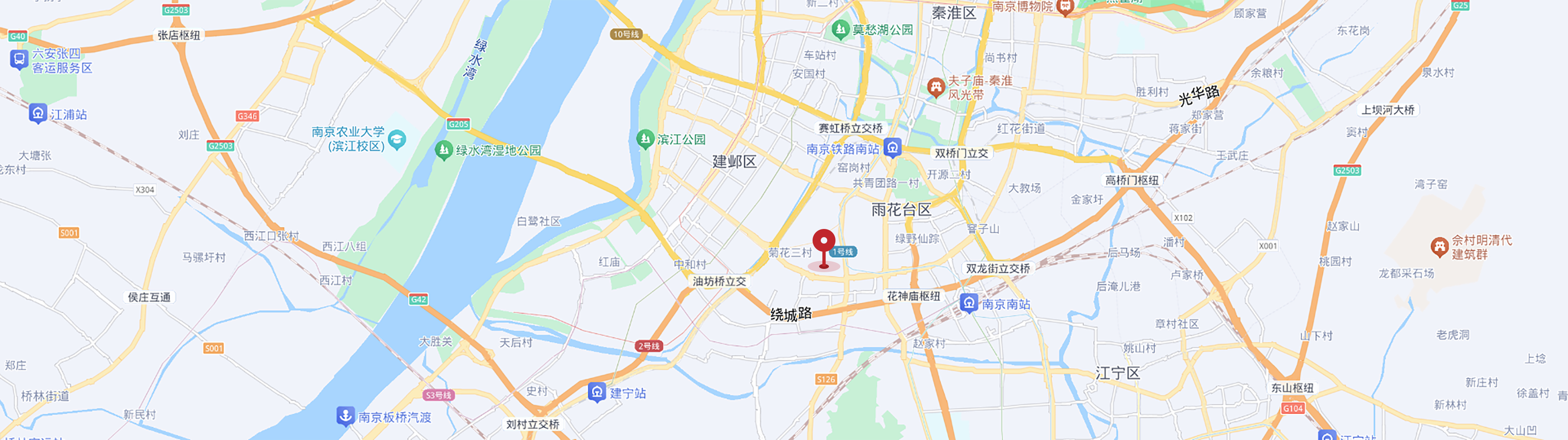 Contact Us Map